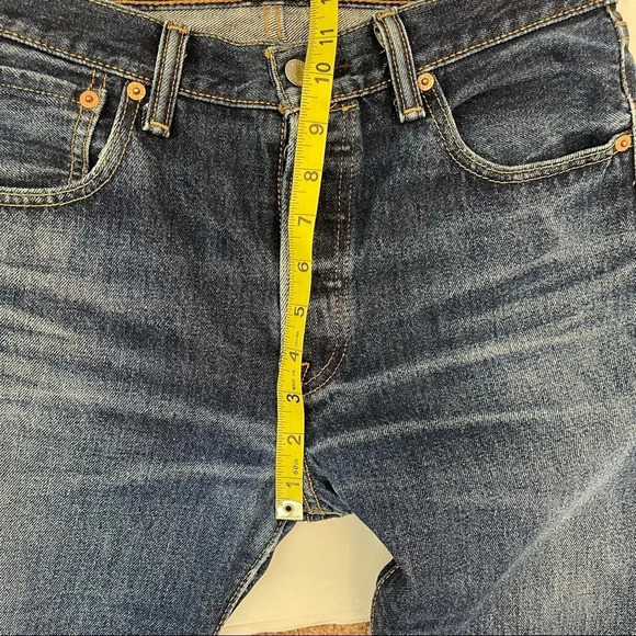 Levi’s 501 Button Fly High Waist Jeans - Picture 13 of 17